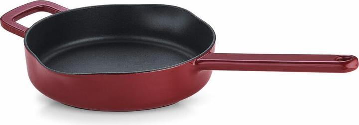 Actual product image Fissler Cast iron pan, burgundy red (24 cm, Frying pan, Cast iron)