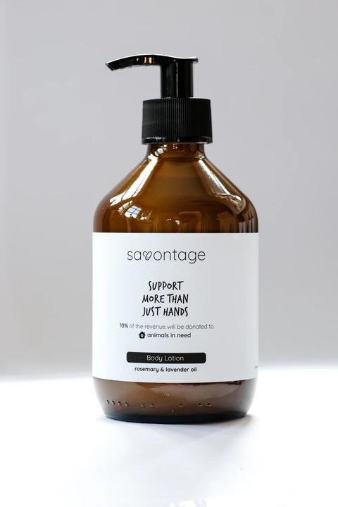 Produktbild Savontage Crème naturelle pour les mains à l'huile de romarin et de lavande, 300ml (300 ml)