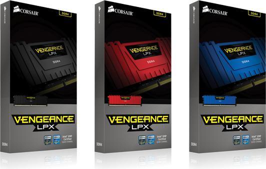 Produktbild Corsair Vengeance LPX, 8GB, DDR4 (2 x 4GB, 2666 MHz, DDR4-RAM, DIMM)
