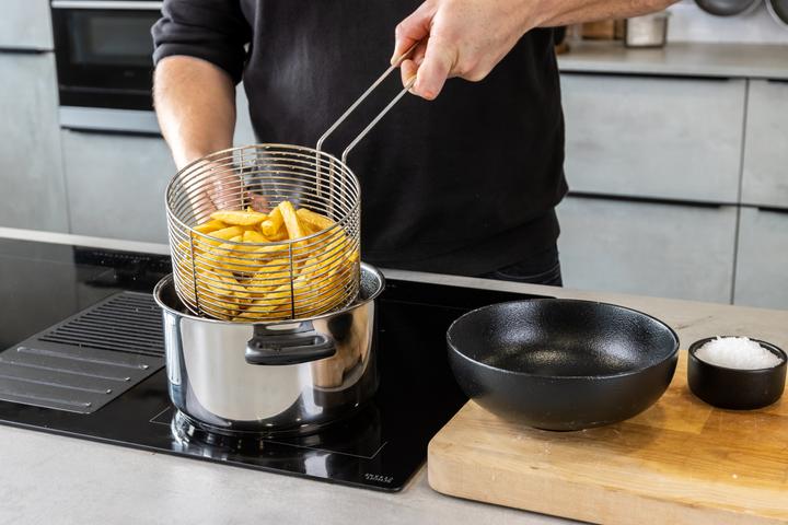 Produktbild Kitchen Craft Frittiertopf und Korb (Kochtopf, Edelstahl)