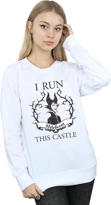 Image du produit Disney - Sweat MALEFICENT RUN THIS CASTLE - Femme (L)