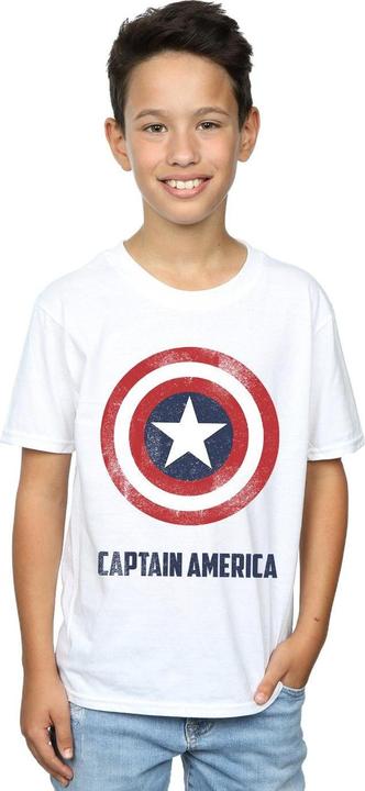 Produktbild Captain America Shield Text TShirt Jungen (140, 146)