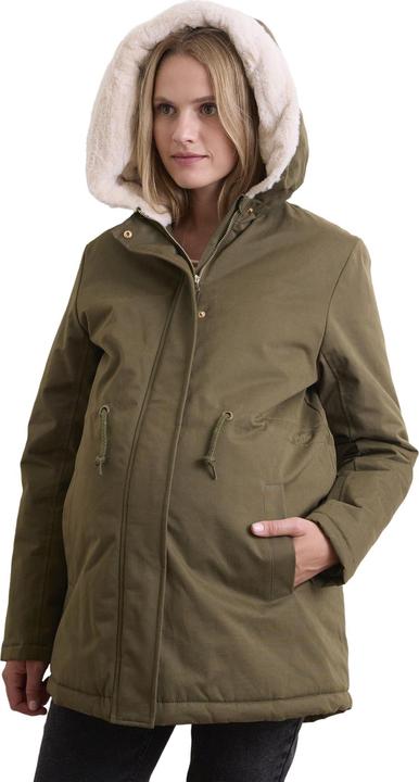 Image du produit Vertbaudet Veste d'hiver de maternité avec doublure en fourrure tissée (46)
