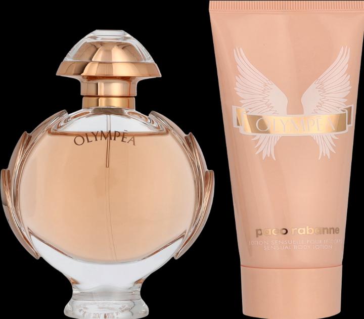 Actual product image Paco Rabanne Olympea Set 2023 Eau de Parfum 50 / Body Lotion 75 (Fragrance set)
