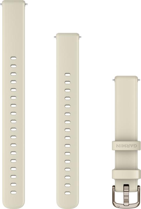 Produktbild Garmin watch strap Lily 2 Silicone Band, coconut (14 mm, Silikon)