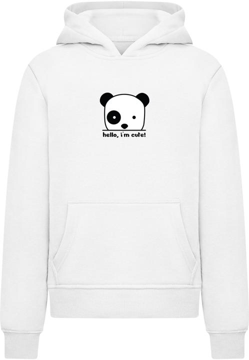 Image du produit Merchcode Kids Hello I'm Cute - Basic Hoody - 184757 (158)