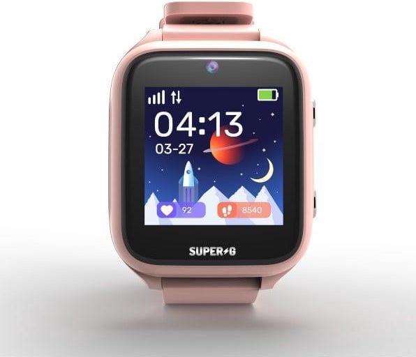 Image du produit Gudrutis Išmanusis laikrodis Super-G Active Pro, Rožinis (45 mm)