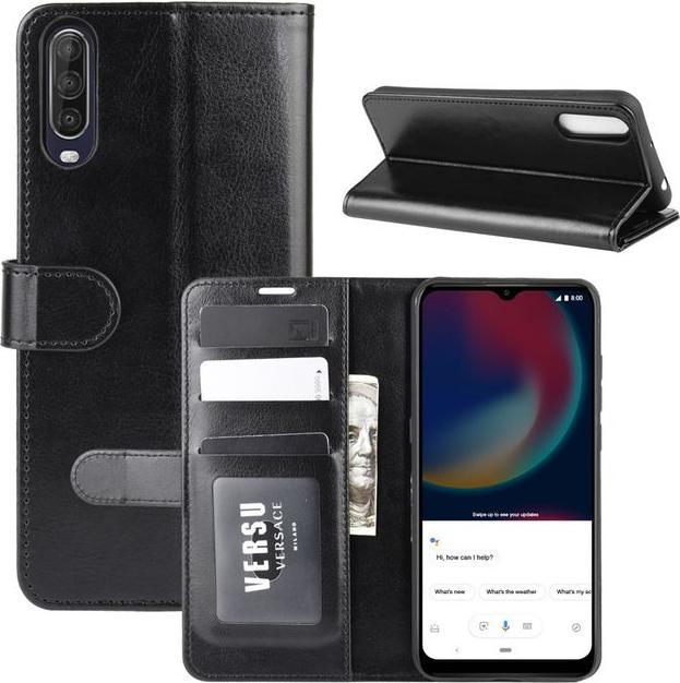 Actual product image MU Classic Crazy Horse Leather Bookcover Series (Wiko View 4 Lite, Wiko View 4)