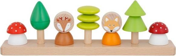 Image du produit Goki Jeu de tri des couleurs et des formes 'petits amis de la forêt