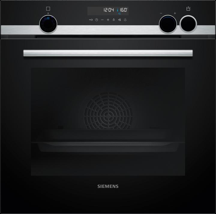 Siemens iQ500, forno da incasso con supporto per il vapore, 60 x 60 cm, acciaio inox, HR578GFS7F