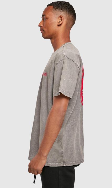Produktbild FC Bayern München Mia San Mia Red Acid Washed Heavy Oversize Tee - 111611 (4XL)
