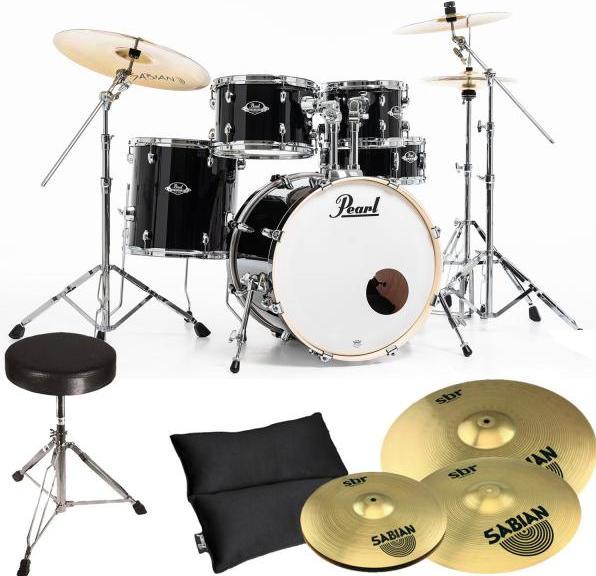 Actual product image Pearl Export EXX725SZ/C31 drum set with cymbal and seat