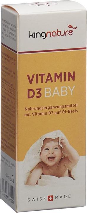 Produktbild Kingnature Vitamin D3 Baby (1 Stück, Flüssigkeit, 103 g)