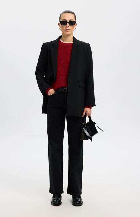 Produktbild Selected Femme Slflulu Ls Knit O-Neck Noos (M)
