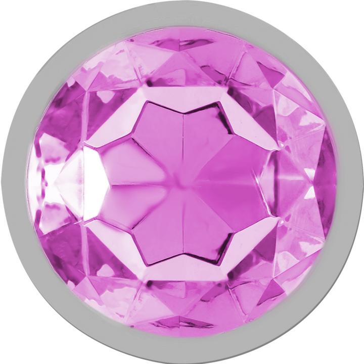 Actual product image Intense Anal Plug Metal Pink Size M