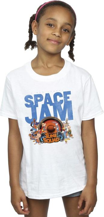 Actual product image Space Jam Girls Tune Squad Cotton T-Shirt (152, 158)