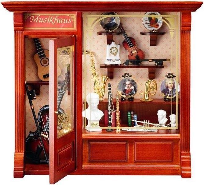 Image du produit Reutter 102.797/3 - Maison de la musique avec éclairage - Série de vitrines 797