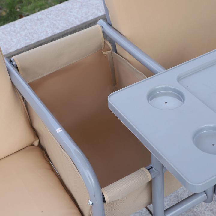 Actual product image Outsunny Garden Swing with Sunroof