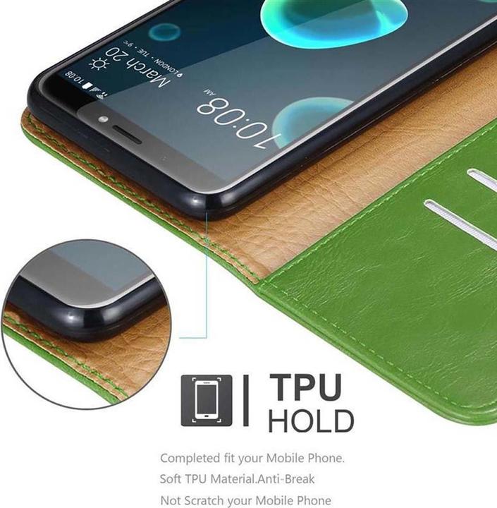Actual product image Cadorabo Book Luxury Cover (HTC Desire 12+)