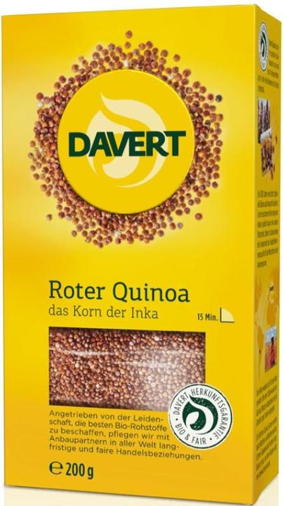 Produktbild Davert Roter Quinoa Bio