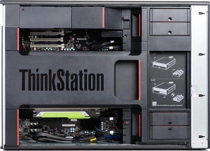 Actual product image Lenovo ThinkStation P920 (Intel Xeon Gold 6226R, 96 GB, 1000 GB)