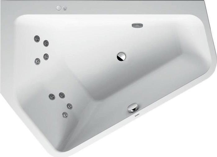 Produktbild Duravit Whirlwanne PAIOVA 5 Ecke li 205 l 1770x1300mm we Jet-System