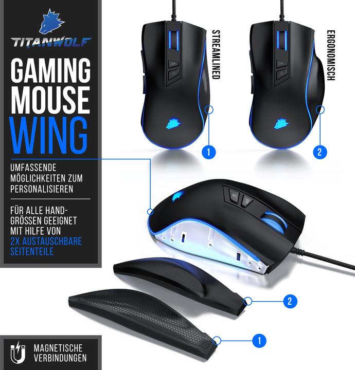 Immagine prodotto Titanwolf Wing (Cablato)