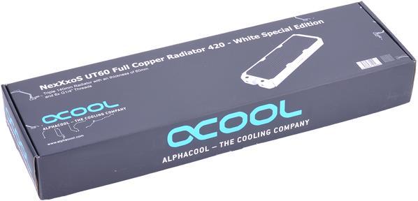 Actual product image Alphacool NexXxoS UT60 Full Copper 420mm Special Edition (140 mm)