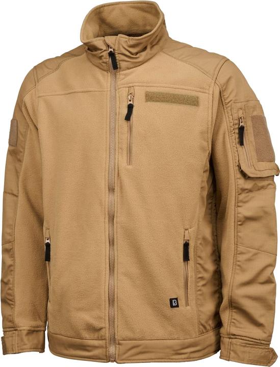 Brandit Fleece Ripstop Outdoorjacke Grösse XXL Farbe Kamel (XXL)