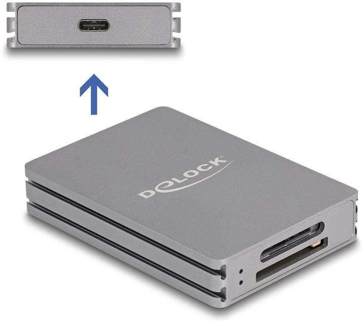 Immagine prodotto Delock Lettore di schede USB Tipo-C per SD e CFexpress Tipo A Spe (USB 3.2 Gen 2)