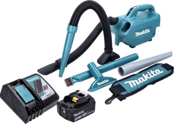 Immagine prodotto Makita DCL 184 RM1 Batteria hoover 18 V 54 mbar 0,5 l + 1x batteria 4,0 Ah + caricatore
