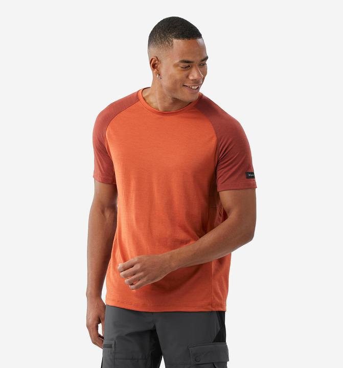 Image du produit Simond T-shirt manches courtes en laine mérinos homme, Merino Resist marron (XXL)