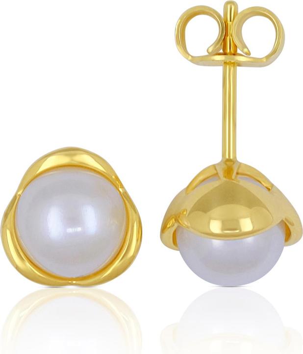 Muau Ohrstecker (750/18K Gelbgold)