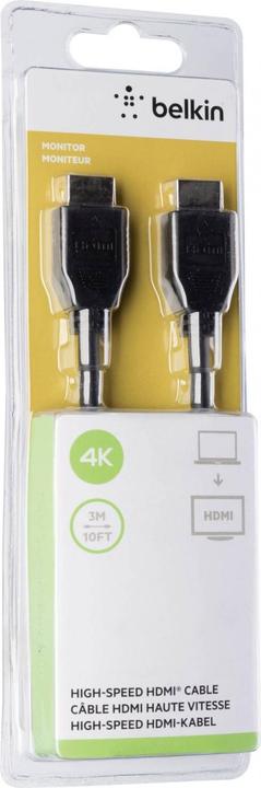 Image du produit Belkin HDMI (Typ A) — HDMI (Typ A) (3 m, HDMI)