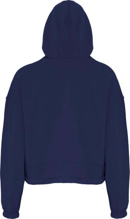 Actual product image Tri Dri Oversized hooded jumper in crop length (L)