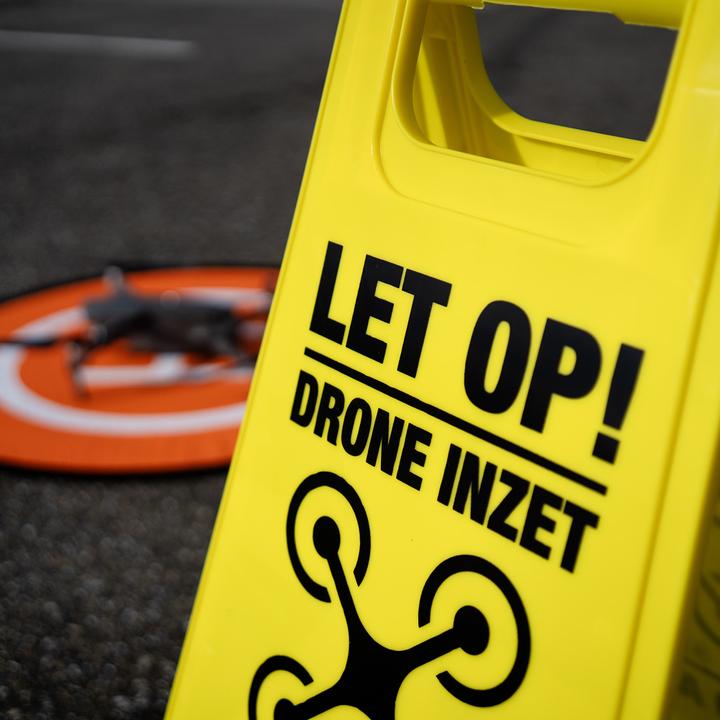 Actual product image Caruba Drone Waarschuwingsbord Nederlands (Universal)