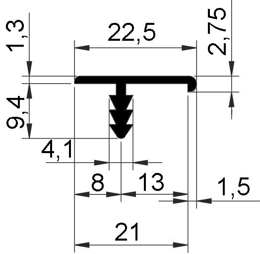 Produktbild Werkstarck Abdeckprofile