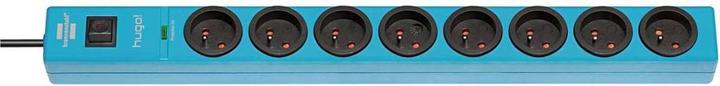 Actual product image Brennenstuhl Overvoltage protection socket strip hugo! (8 x, 2 m)