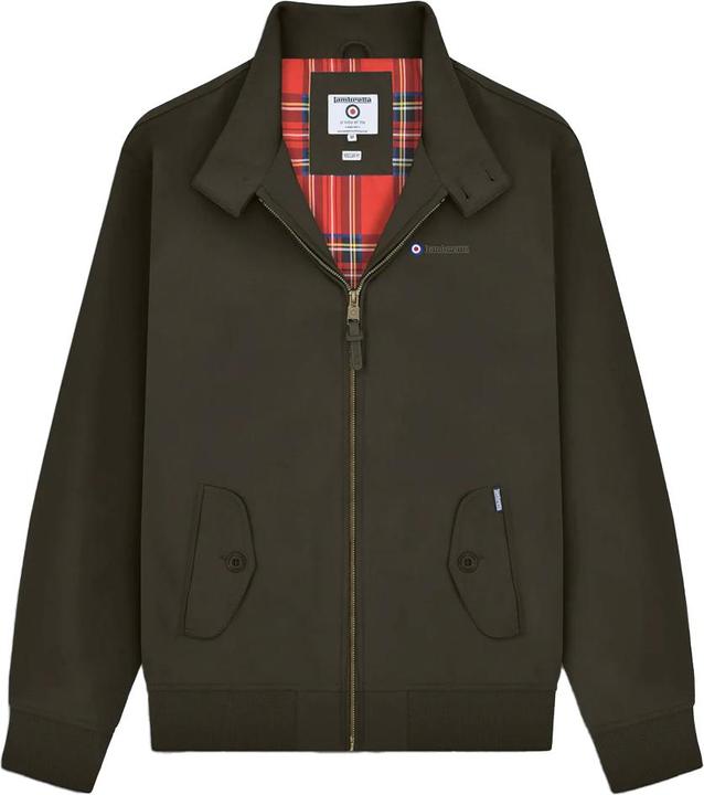 Actual product image Lambretta Mens Shower Resistant Harrington Jacket (XXL)