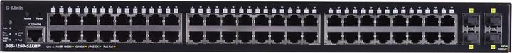 Actual product image D-Link DGS-1250-52XMP Gigabit Switch PoE 52-Port Smart Managed PoE+ 4x 10G (52 Ports)