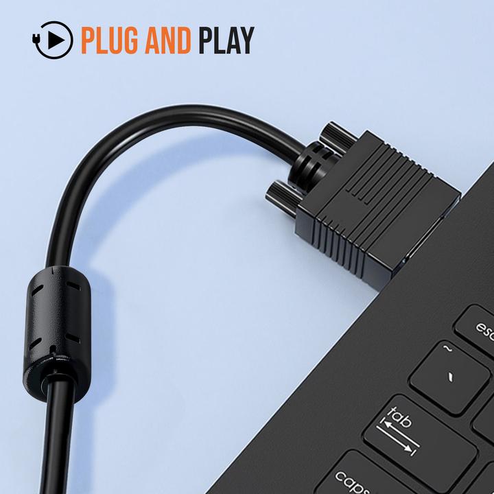Immagine prodotto LinQ Cavo video VGA 5m (5 m, VGA)