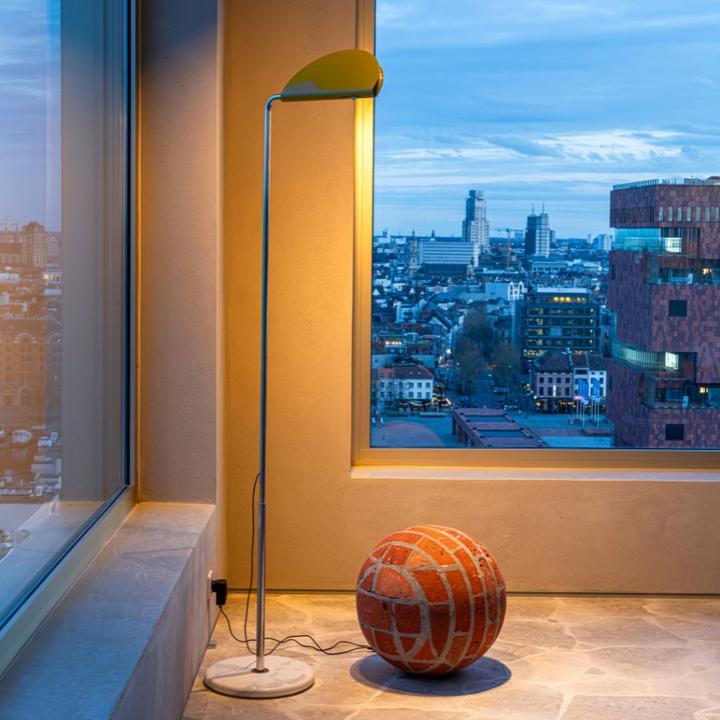 Immagine prodotto DCW éditions Lampada da terra Mezzaluna Bianco Marmo/Bianco (6000 lm)