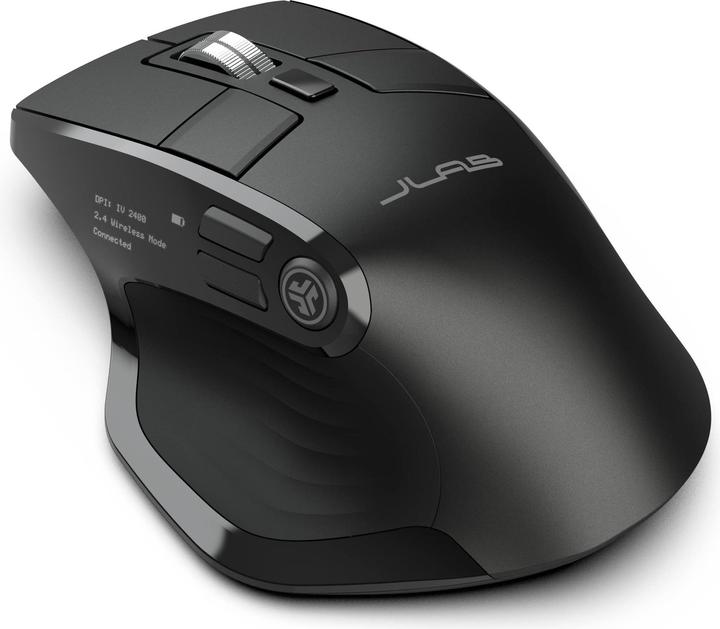 Actual product image JLab Audio Epic Ergonomic Muis Right Handed - Draadloos - Bluetooth - USB (Wireless)