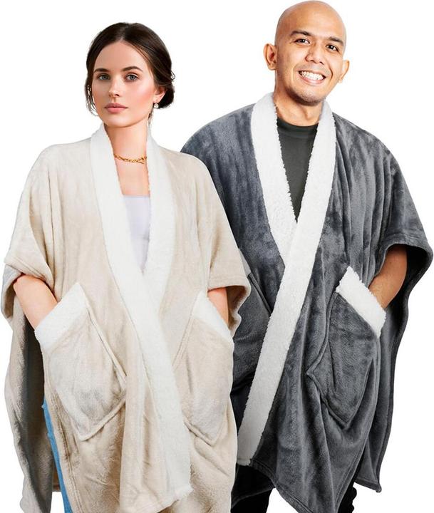 Actual product image Eddy Wearable blanket 3as (170 x 100 cm)