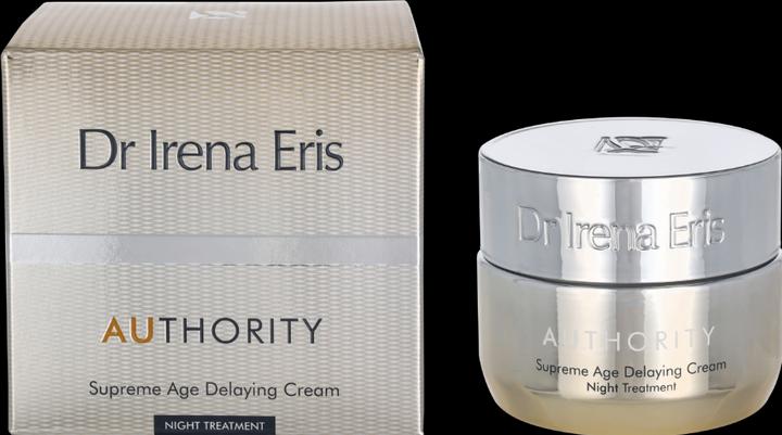 Actual product image Dr Irena Eris DR IRENA ERIS Authority Supreme Age Delaying przeciwzmarszczkowy krem do twarzy na noc 50ml (50 ml, Night cream)