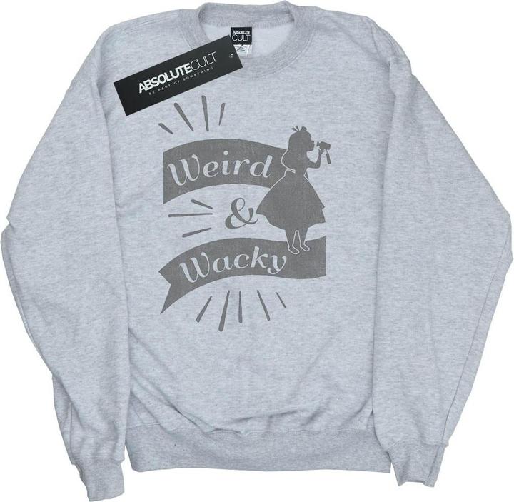 Disney Alice im Wunderland Sweatshirt Jungen Seltsam und abgedreht