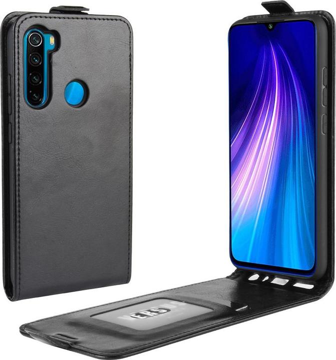 Produktbild Cover-Discount Xiaomi Redmi Note 8T - Klassisches Flip Case vertikal schwarz (Xiaomi Redmi Note 8T)