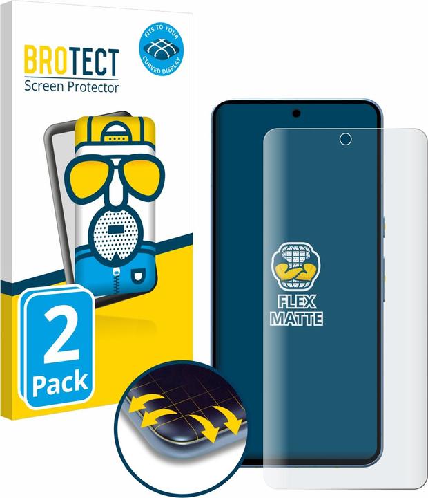 Image du produit BROTECT Full-Cover Protection Mat (2 pièce(s), Google Pixel 8 Pro)