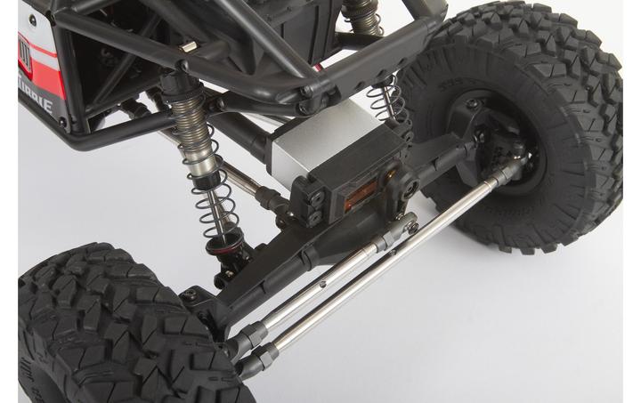 Actual product image Axial Capra 1.9 Unlimited Trail Buggy Electric Brushed Crawler 4WD 1:8 RTR Red (RTR Ready-to-Run)