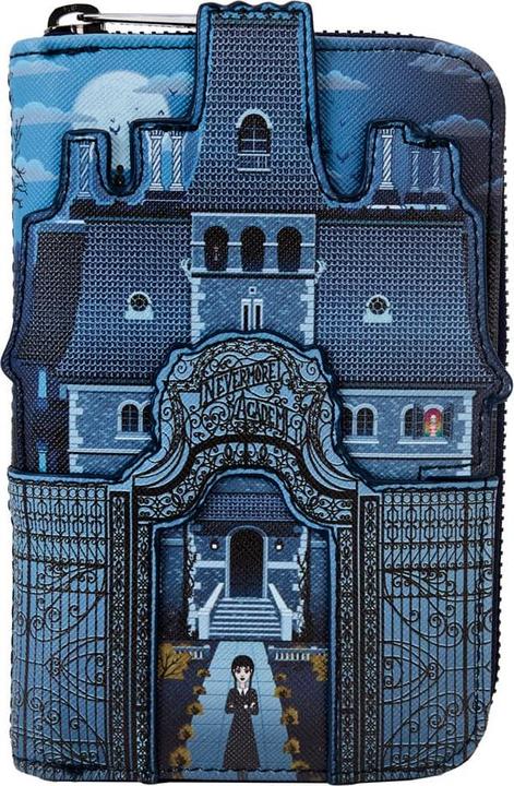 Produktbild Loungefly Wednesday by Geldbeutel Nevermore Castle